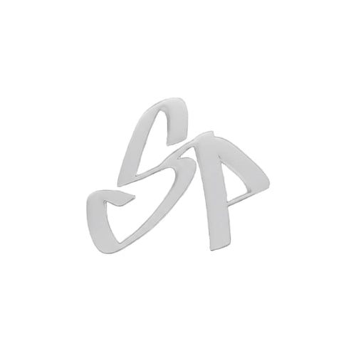 White decorative element on a transparent background
